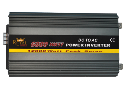 6000 Watt 12 VDC to 115 VAC Power Inverter